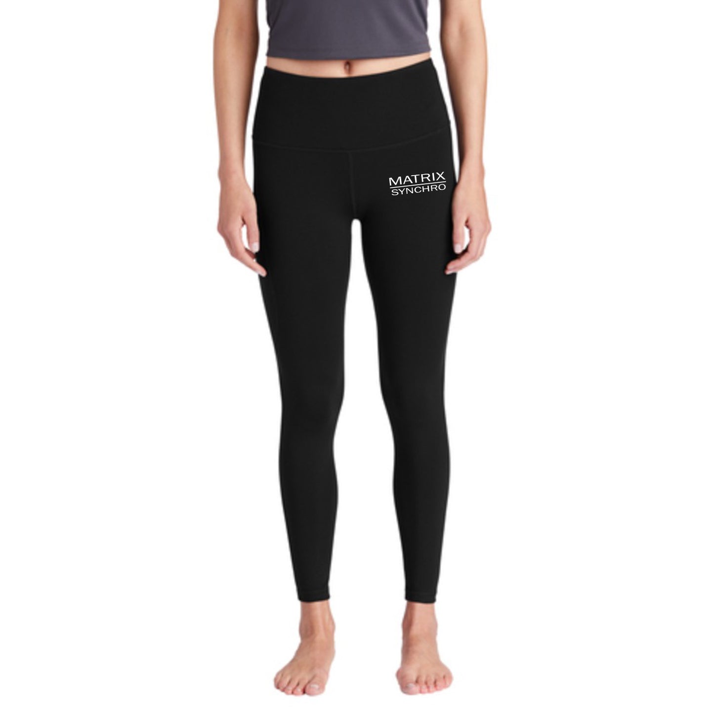 Matrix Synchro Sport-Tek ® Ladies High Rise 7/8 Legging