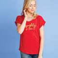 Naughty and I know it Dolman Tee