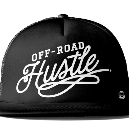 off-road hustle Premium Flat Bill Trucker Hat by off road swag