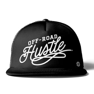 off-road hustle Premium Flat Bill Trucker Hat by off road swag