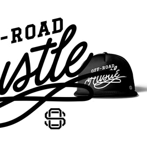off-road hustle Premium Flat Bill Trucker Hat by off road swag