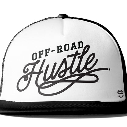 off-road hustle Premium Flat Bill Trucker Hat by off road swag