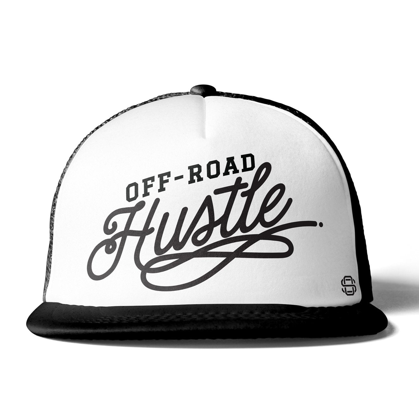 off-road hustle Premium Flat Bill Trucker Hat by off road swag