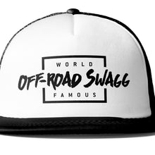 Load image into Gallery viewer, Off-Road Swagg World Famous Premium Flat Bill Trucker Hat