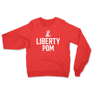 Liberty Pom L Unisex Crewneck Sweatshirt