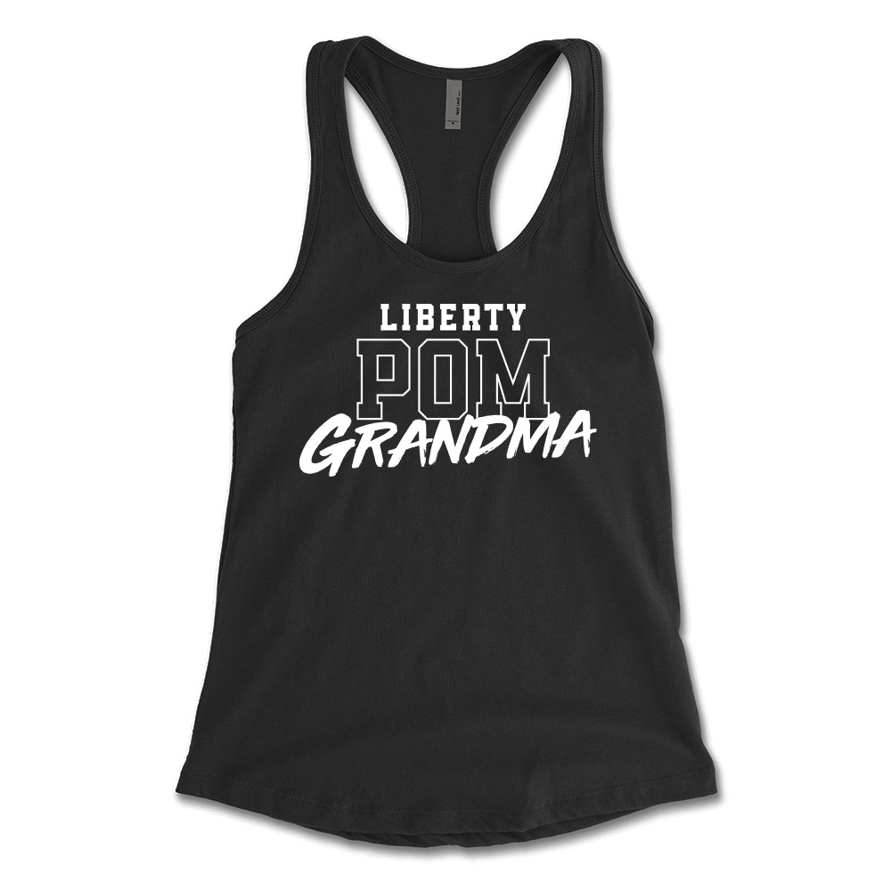 Liberty Pom Grandma Racerback Tank