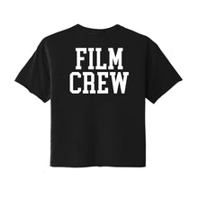 Load image into Gallery viewer, PSBN Film Crew Cropped Tee (double-sided)
