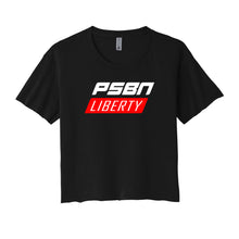 Load image into Gallery viewer, PSBN Film Crew Cropped Tee (double-sided)