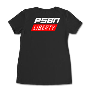 PSBN Liberty V- Neck Tee (double-sided)