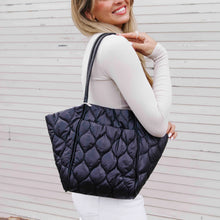Load image into Gallery viewer, Preslee Petite Puffer Tote