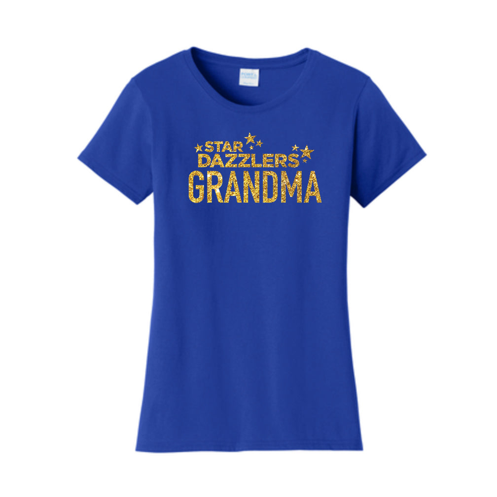 Star Dazzler Grandma Ladies Fan Favorite™ Short Sleeve Tee