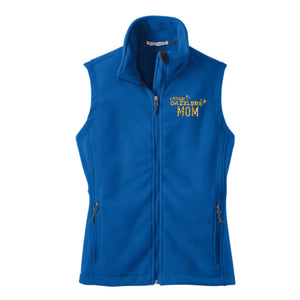 Star Dazzler Mom Ladies Fleece Vest