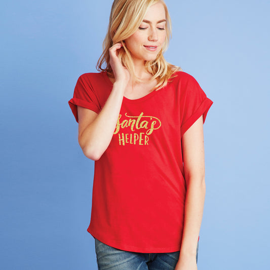 Santa's Helper Dolman Tee