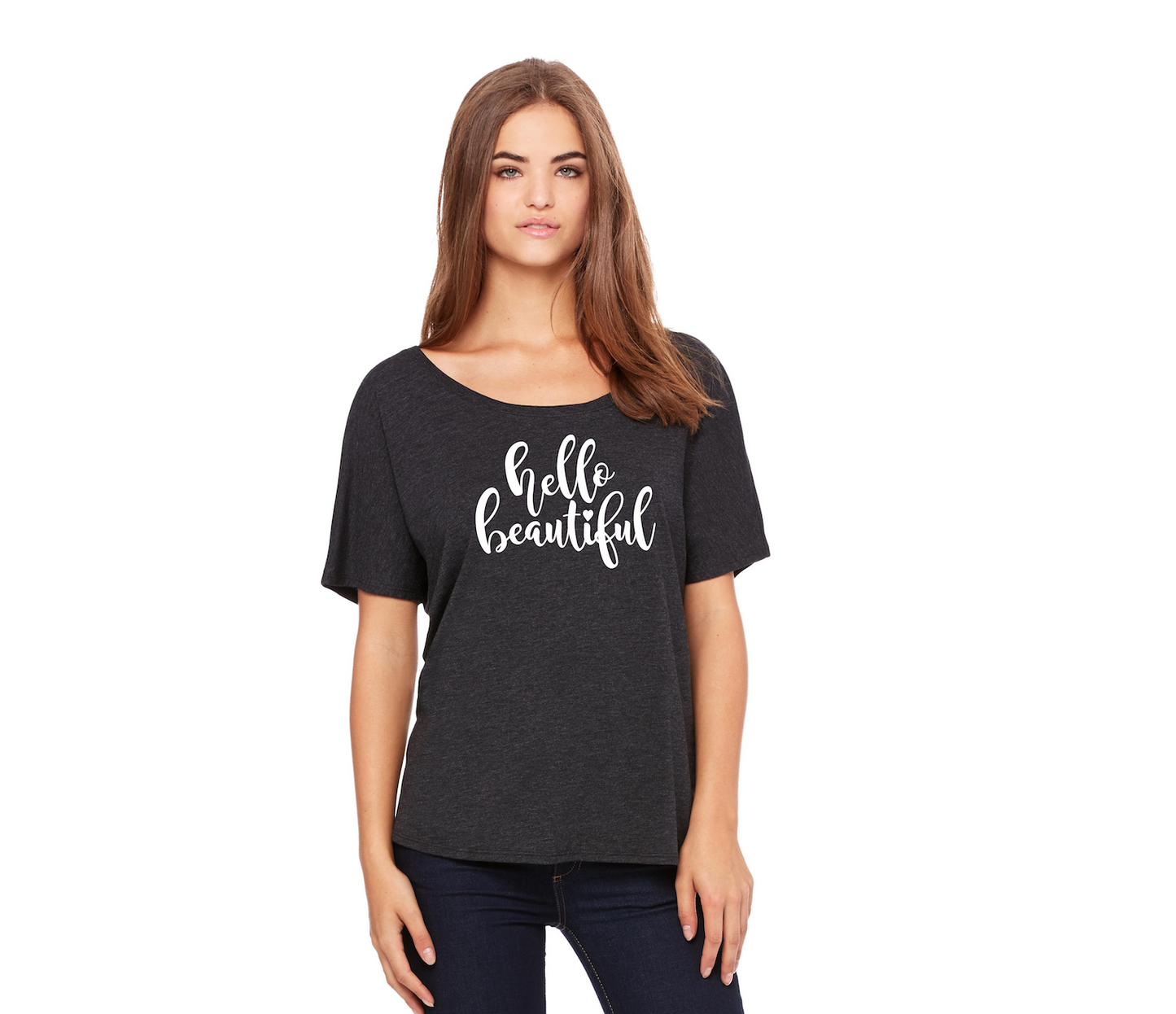 Hello Beautiful Slouchy Tee