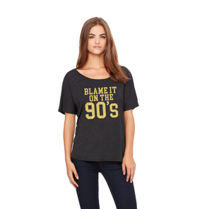 Blame it on the 90s slouchy tee