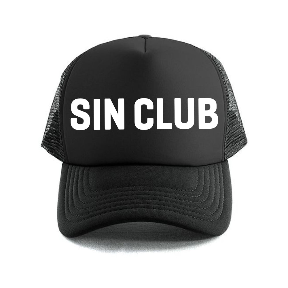 SIN CLUB Trucker Hat