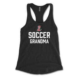 Liberty Soccer Grandma Racerback Tank