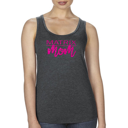 Matrix Mom Fitted Racerback Tee