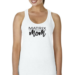 Matrix Mom Fitted Racerback Tee
