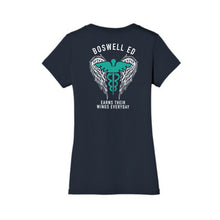 Load image into Gallery viewer, Boswell ED Earns Their Wings Everyday Ladies V Neck Tee