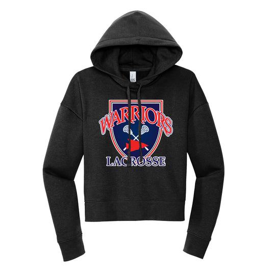 Warriors Lacrosse Cropped Hoodie