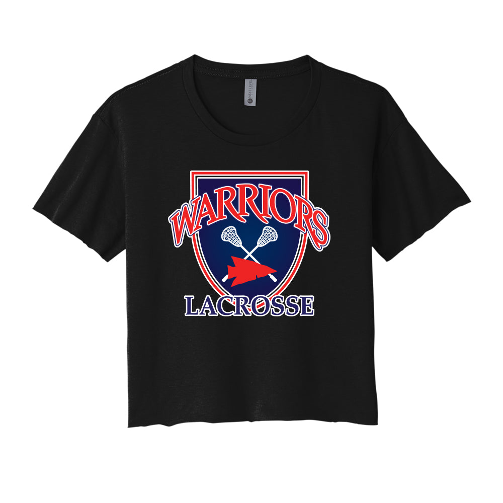 Warriors Lacrosse Cropped Tee