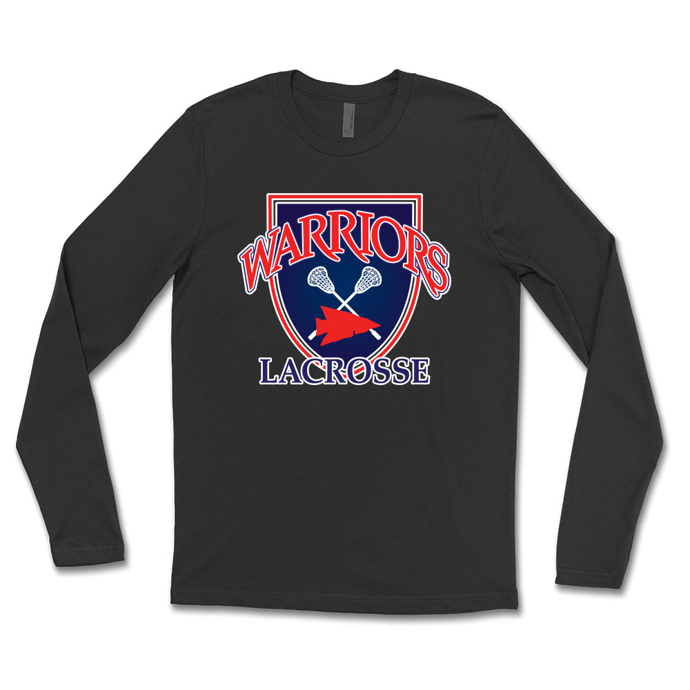 Warriors Lacrosse Unisex Long Sleeve Tee