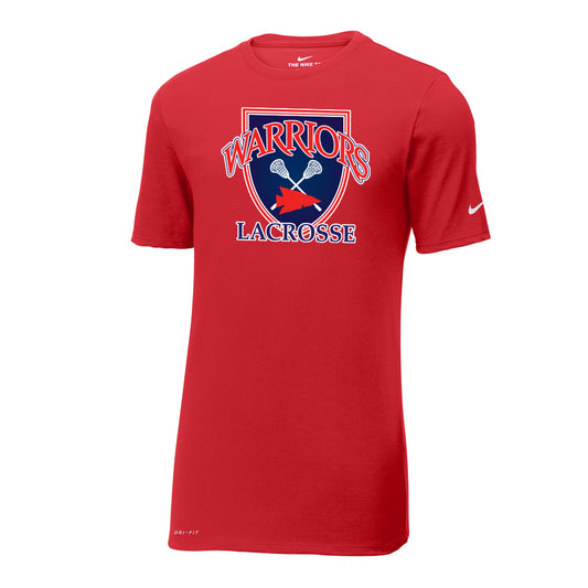 Warriors Lacrosse Nike Dri-Fit Tee