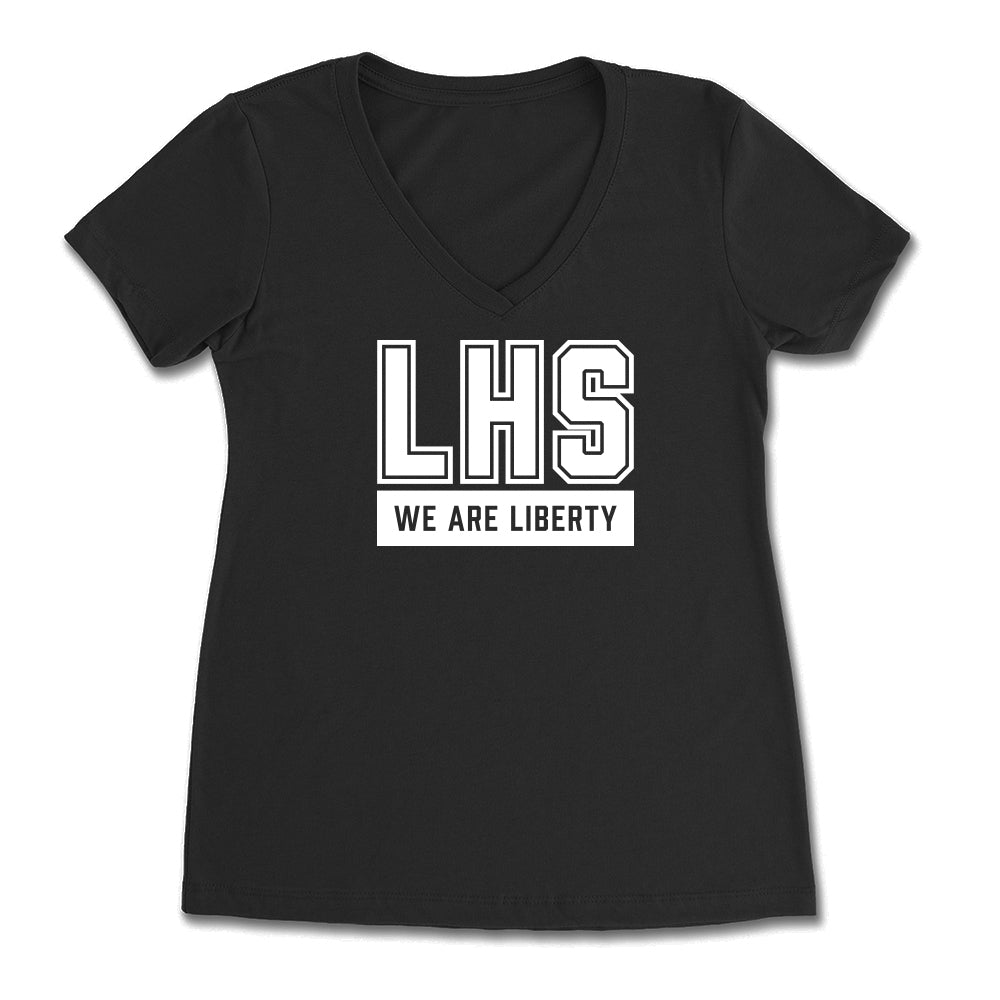 We Are Liberty Women's V-Neck Tee