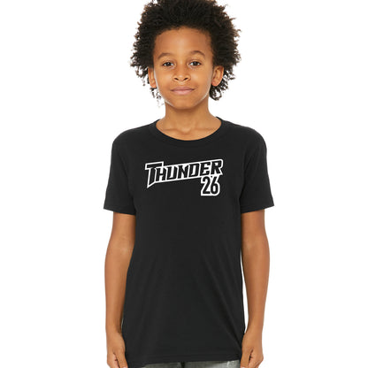 Youth Thunder Tee with players number