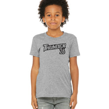 Load image into Gallery viewer, Youth Thunder Tee with players number