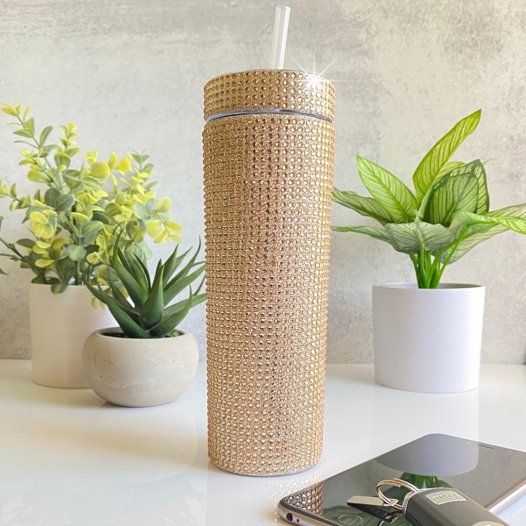 Super Blingy Rhinestone Tumblers
