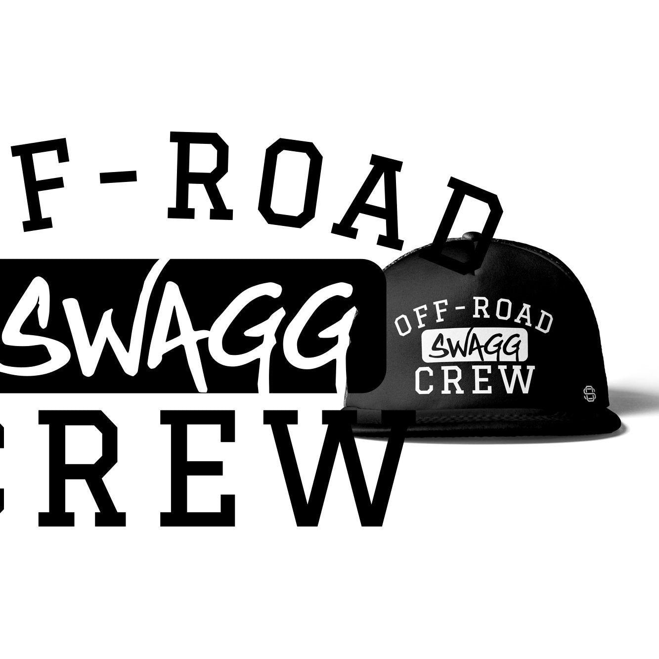 Off-Road Swagg Crew Premium Flat Bill Trucker Hat