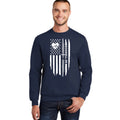 Boswell ER Heartbeat Flag Crewneck Sweatshirt