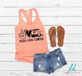 Peace Love Camping Tee
