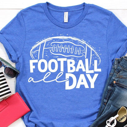 Football All Day Tee