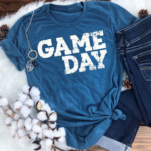 Game Day Distressed Tee