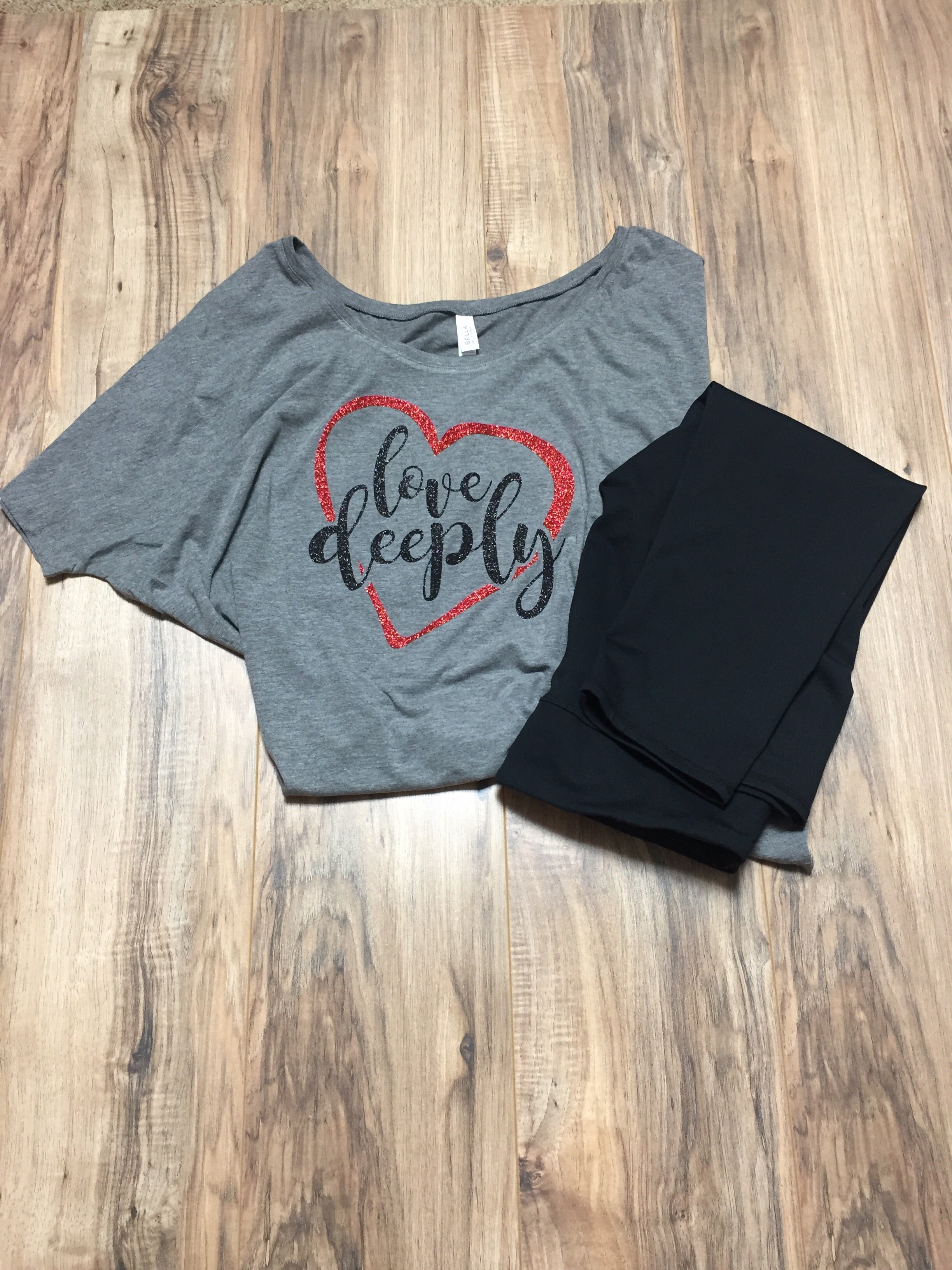 Love Deeply Slouchy Tee
