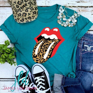 Leopard Rock and Roll Tongue