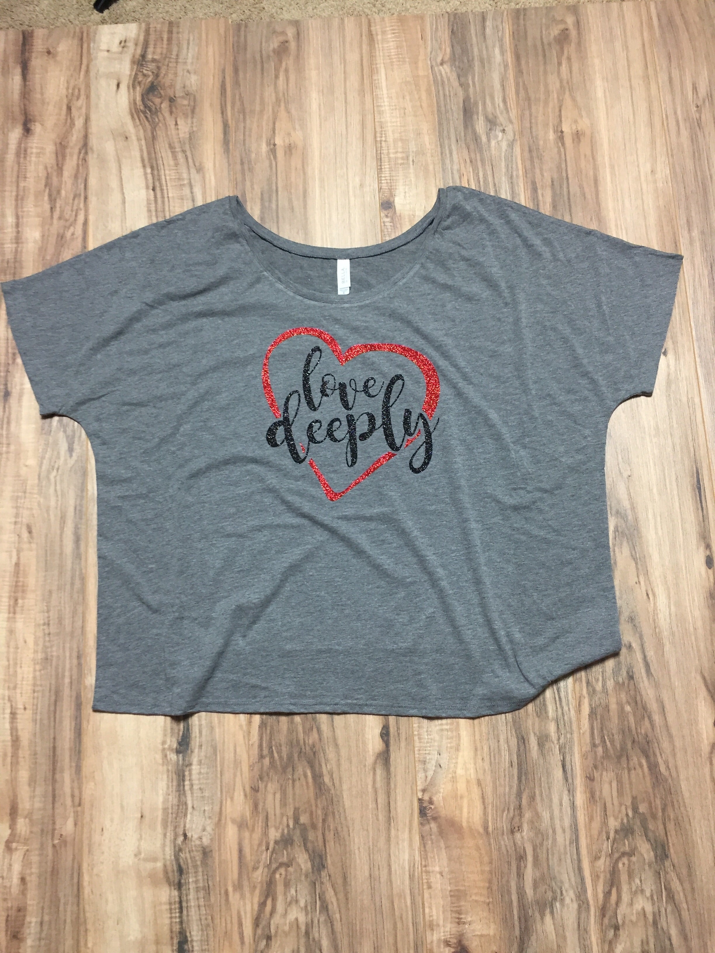 Love Deeply Slouchy Tee