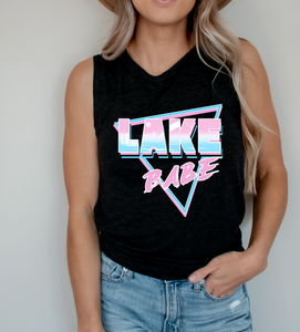 Lake Babe Retro Tee