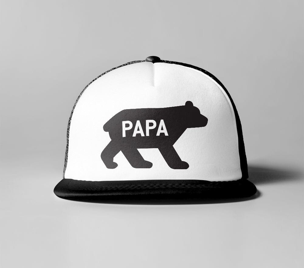 Cancer Kid Famous Papa Bear Trucker Hat