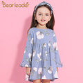 Petal Sleeve Flower Dress