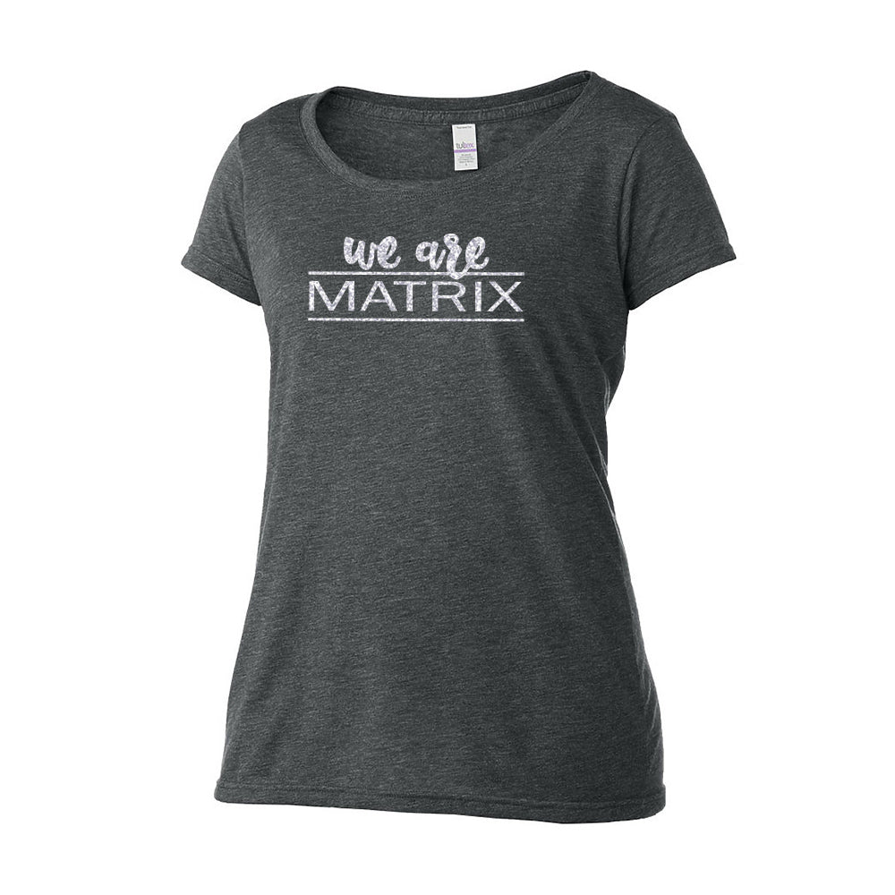 We Are Matrix Scoop Neck Tee