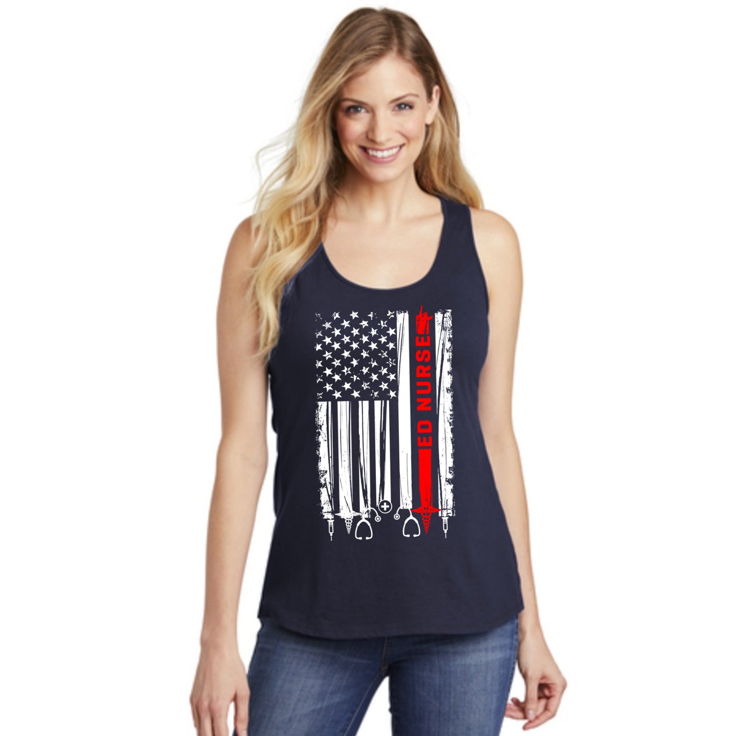 Boswell ED Nurse Flag Tank