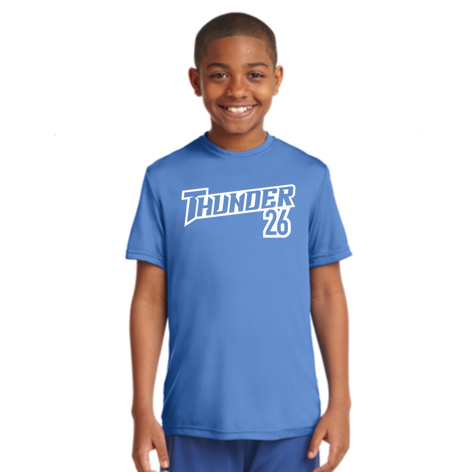Youth Performance Number Tee