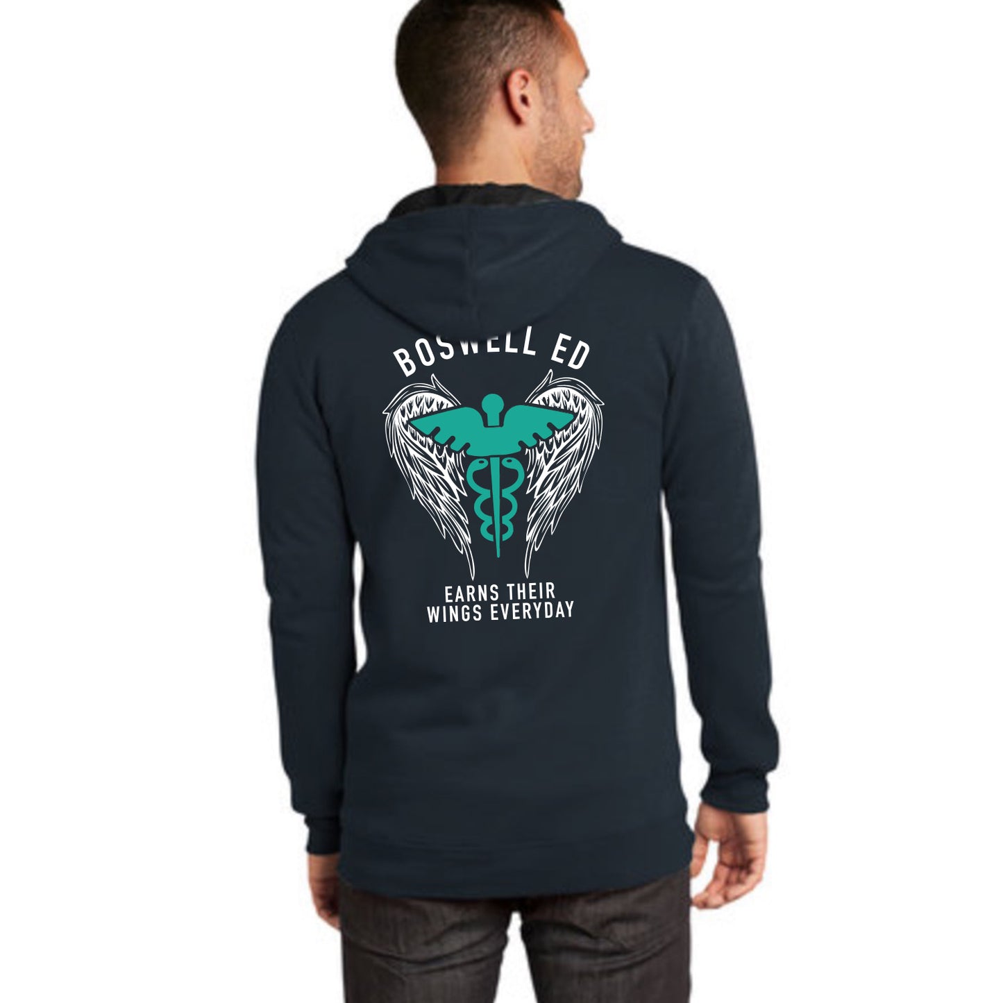 Boswell ED Earns Their Wings Everyday Unisex Full Zip